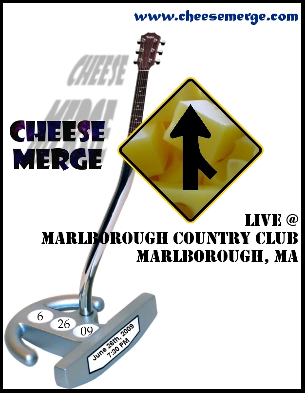 Flyer 4 Cheese Merge also has 2 private gigs lined up over the next few 